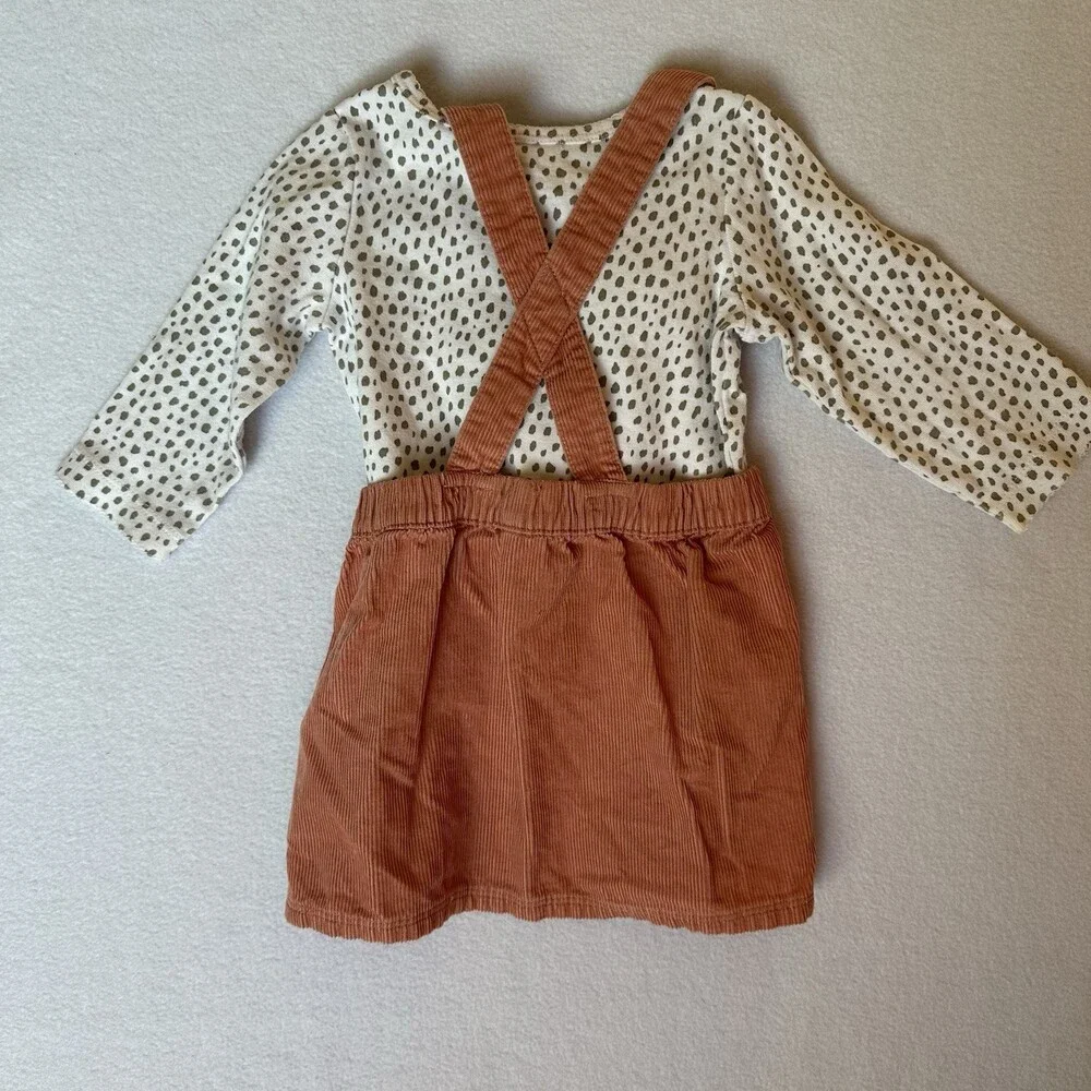 Carter’s‎ 2 Outfit Bundle Overall Jumper 4 Piece Boho Baby Girl Size 12 Months